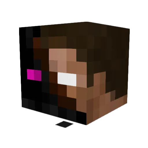 Liamwul2013 Minecraft avatar head, 3D render
