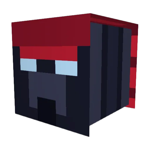 Liamykins Minecraft avatar head, 3D render
