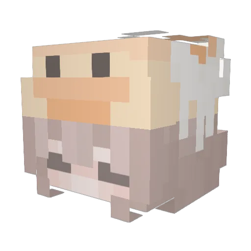 LiangAn13462 Minecraft avatar head, 3D render