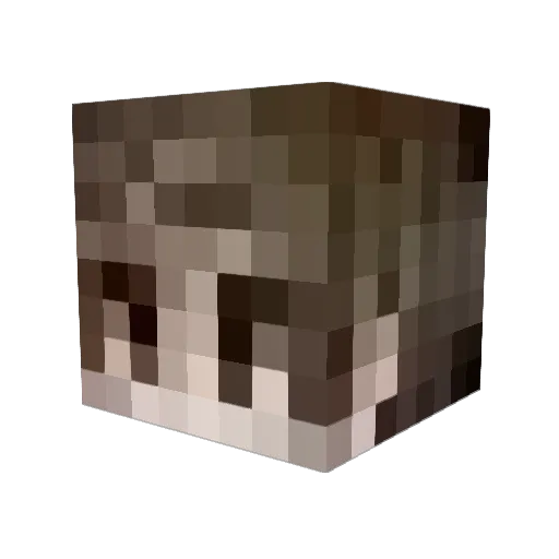 Libai0622 Minecraft avatar head, 3D render