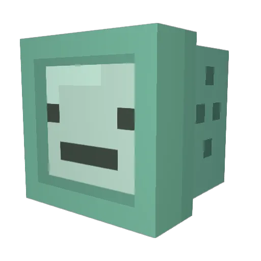 Libbye Minecraft avatar head, 3D render