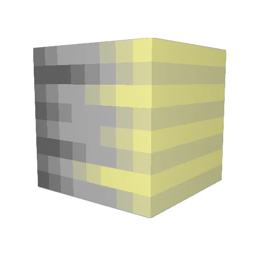 Liberty7777 Minecraft avatar head, 3D render