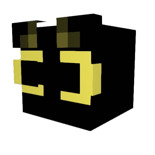 Libraaaaaaaaa Minecraft avatar head, 3D render