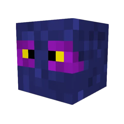 Libragon Minecraft avatar head, 3D render
