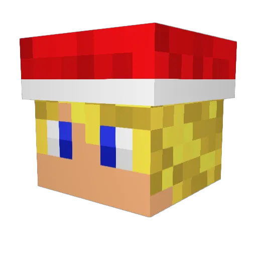 Licantropo2003 Minecraft avatar head, 3D render
