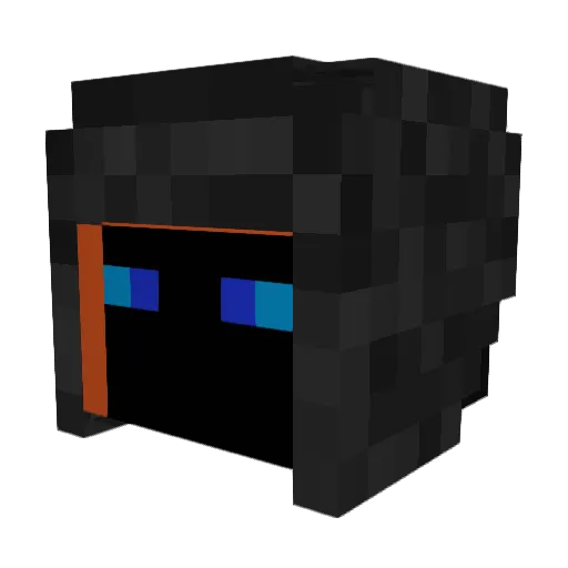 Lice2 Minecraft avatar head, 3D render