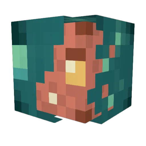 Licht_Fisch Minecraft avatar head, 3D render