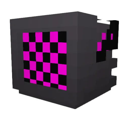 Licht_Lone Minecraft avatar head, 3D render