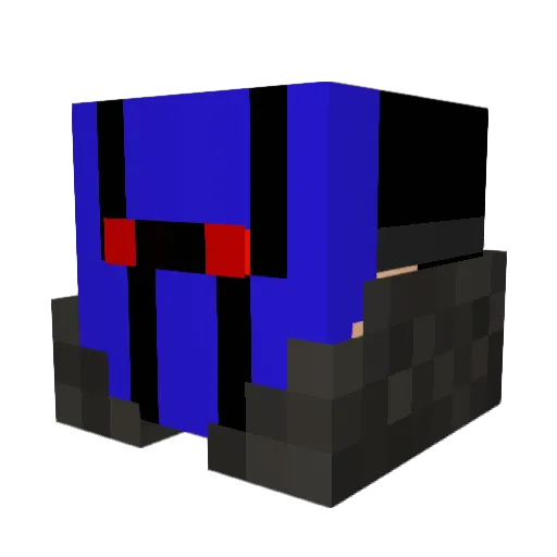 LickeAGamer Minecraft avatar head, 3D render