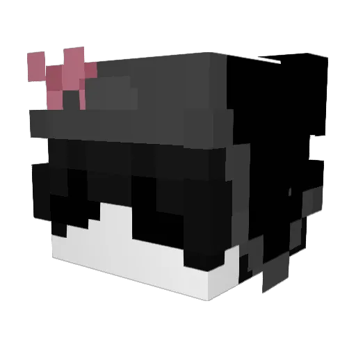 LicoDenPico Minecraft avatar head, 3D render