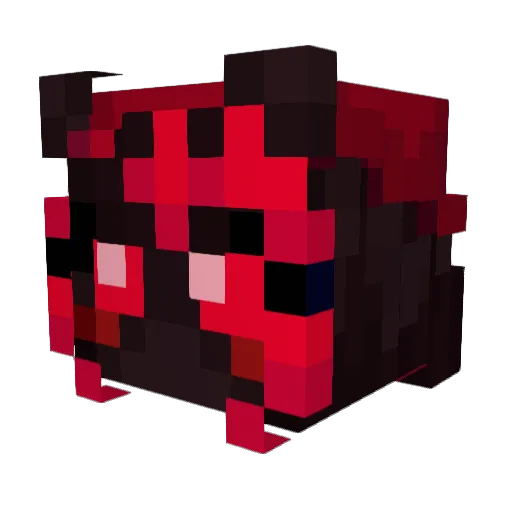 Licoyssss Minecraft avatar head, 3D render