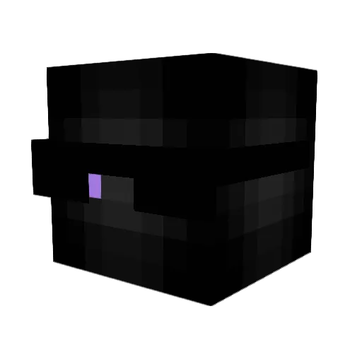 Lidem Minecraft avatar head, 3D render