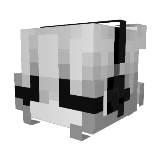 Lidia0009 Minecraft avatar head, 3D render