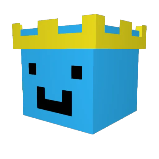 Lidp0t Minecraft avatar head, 3D render
