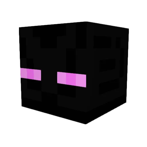 Lidunar Minecraft avatar head, 3D render