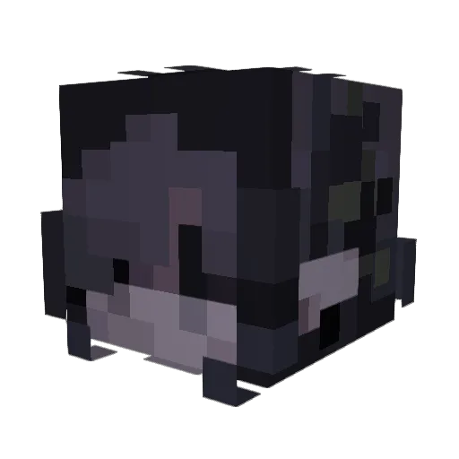 Lie2233 Minecraft avatar head, 3D render