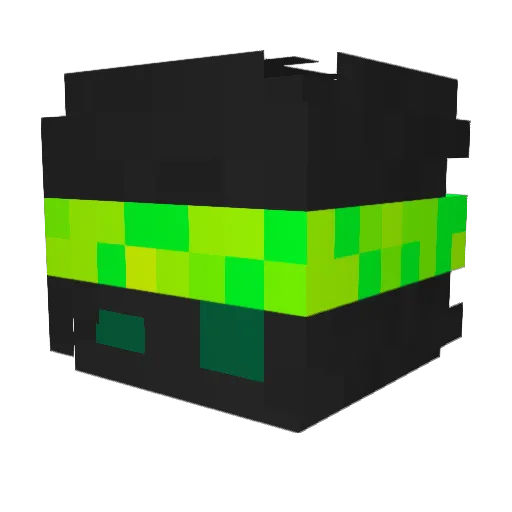 Lieberlo2013 Minecraft avatar head, 3D render