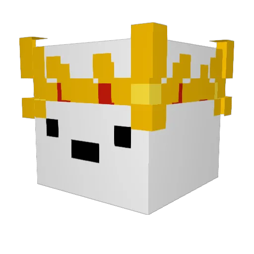 Liebies01 Minecraft avatar head, 3D render