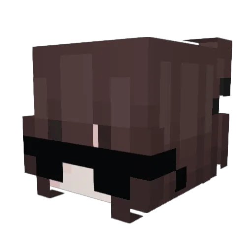 LielMistakem Minecraft avatar head, 3D render