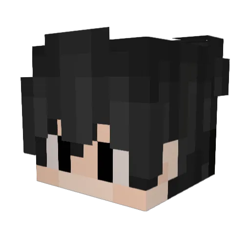 Lieut_William Minecraft avatar head, 3D render