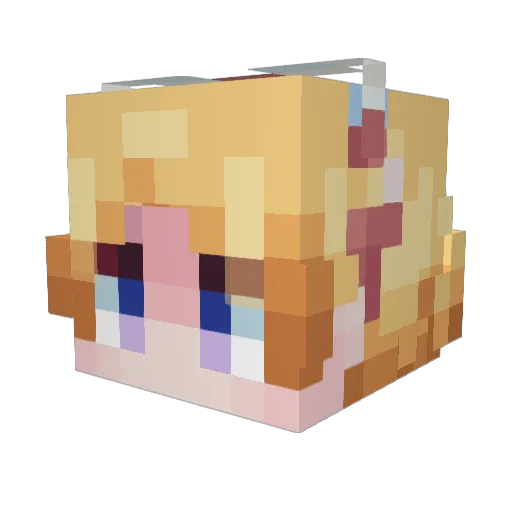 LieutenantShep Minecraft avatar head, 3D render