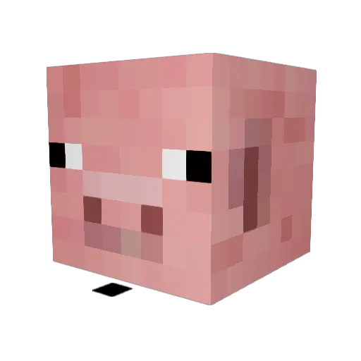Lieutenant_Ham Minecraft avatar head, 3D render