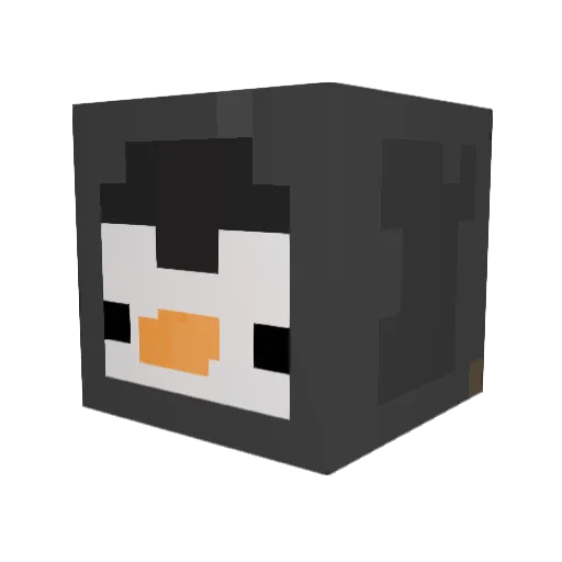 Lieutenantsnake Minecraft avatar head, 3D render