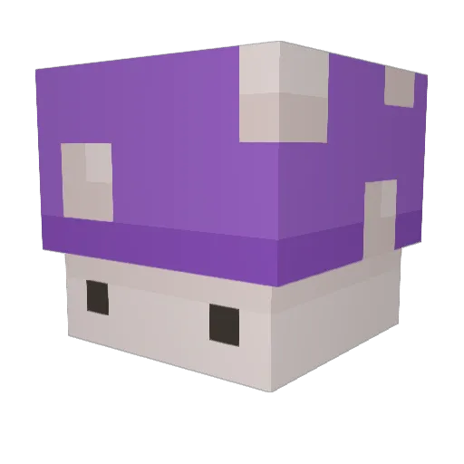 Lievemisje Minecraft avatar head, 3D render
