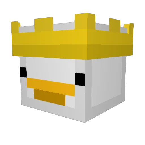 Liex301 Minecraft avatar head, 3D render