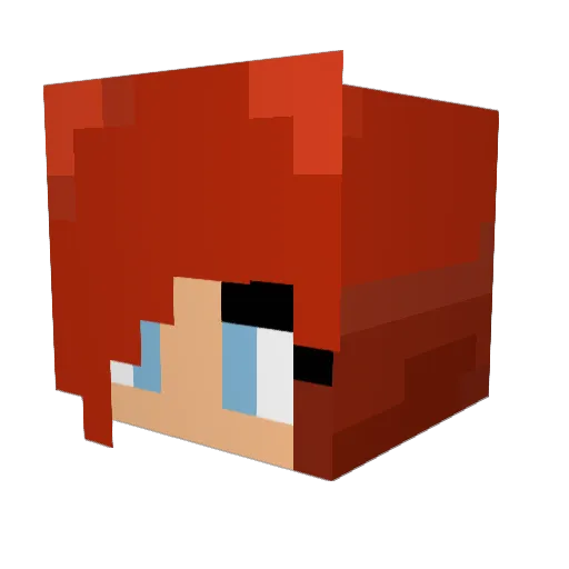 LifeIsBoring128 Minecraft avatar head, 3D render
