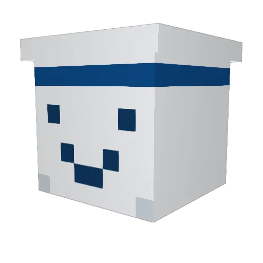 LifeIsPaint Minecraft avatar head, 3D render