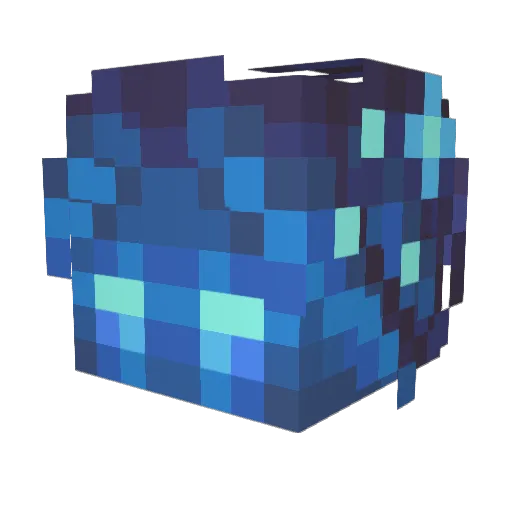 LifeMeetsFangirl Minecraft avatar head, 3D render