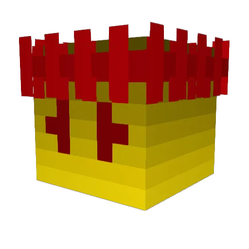 LifeStealXYZ Minecraft avatar head, 3D render