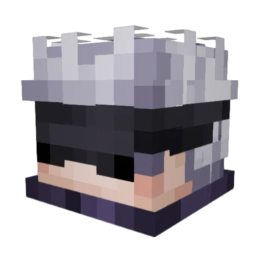 Life_Winner Minecraft avatar head, 3D render