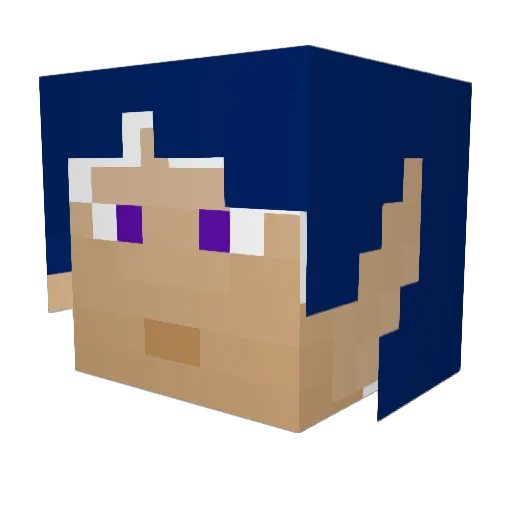 Lifescout99 Minecraft avatar head, 3D render