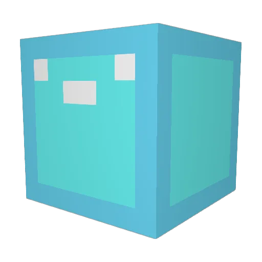 Lifewantsalife Minecraft avatar head, 3D render