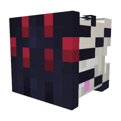 Lig_Nove Minecraft avatar head, 3D render