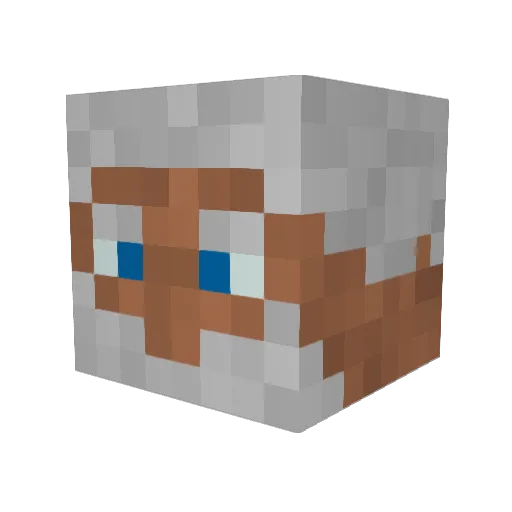 LigeryJoe Minecraft avatar head, 3D render