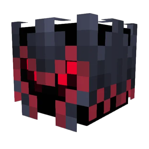 Light3412 Minecraft avatar head, 3D render
