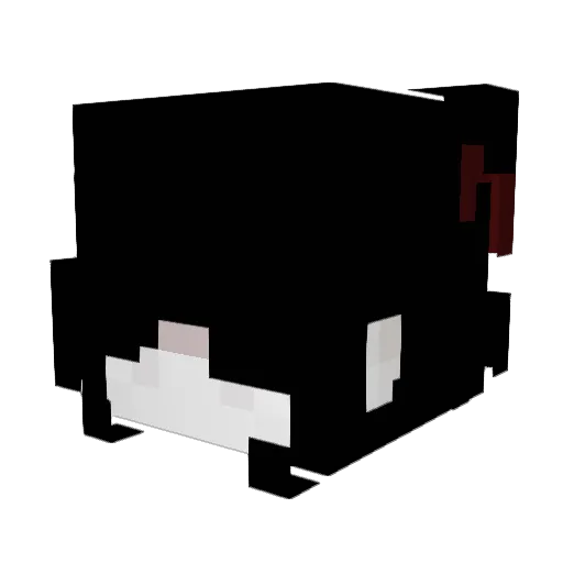 Light451 Minecraft avatar head, 3D render