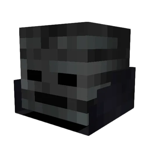 LightElk Minecraft avatar head, 3D render