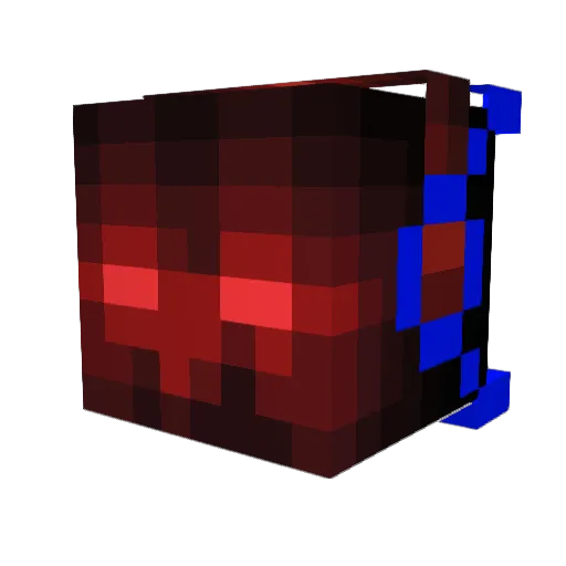 LightIce287 Minecraft avatar head, 3D render