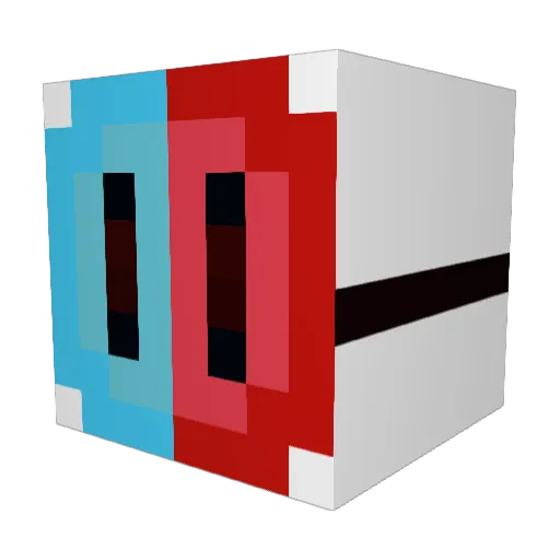 LightShoes Minecraft avatar head, 3D render