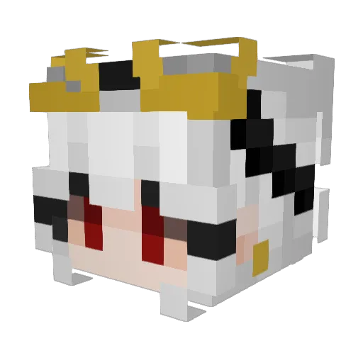 LightSlayerr98 Minecraft avatar head, 3D render