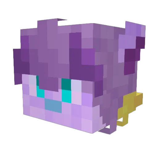 LightStars31 Minecraft avatar head, 3D render