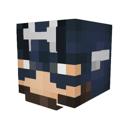 Light_Fizzle Minecraft avatar head, 3D render