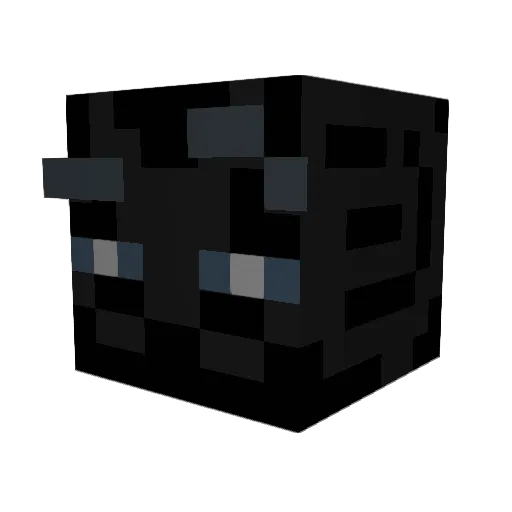 LighterColor Minecraft avatar head, 3D render