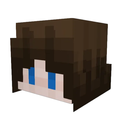 LighthouseGuy Minecraft avatar head, 3D render