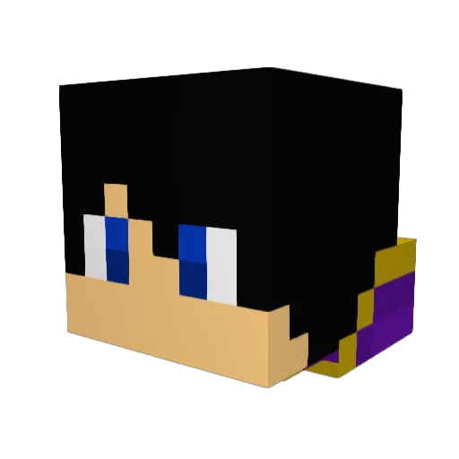 LighthouseSentry Minecraft avatar head, 3D render