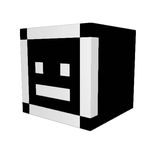 Lightmare22 Minecraft avatar head, 3D render